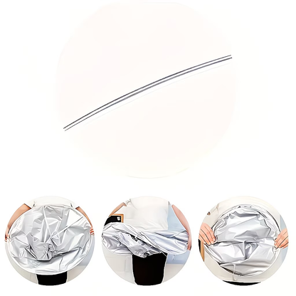 1 gray scissor style hair clip, salon quality foldable design