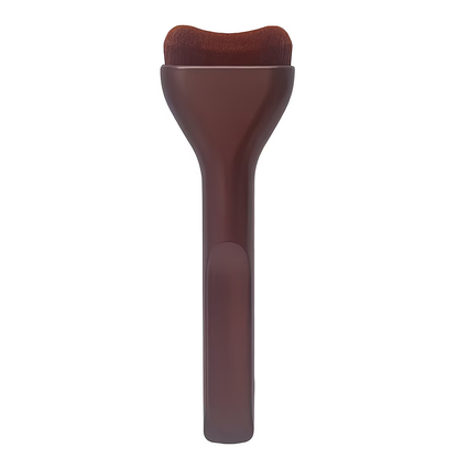 Nylon bristles, ABS plastic handle, ideal for facial and body makeup, suitable for all skin types