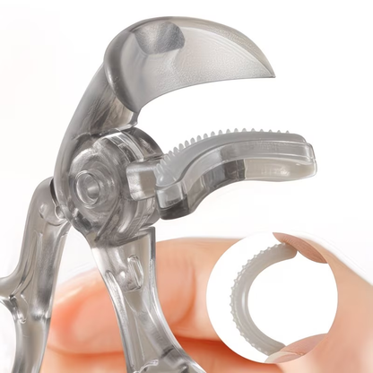 Portable borderless toothbrush style wide-angle sunflower eyelash curler