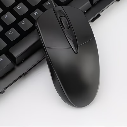 USB optical wired mouse, laptop, home office mouse, anti slip scroll wheel